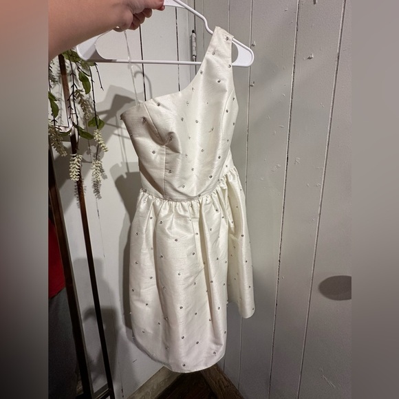 ANTHROPOLOGIE SACHIN AND BABI Elliana one shoulder dress sequin - Picture 3 of 8